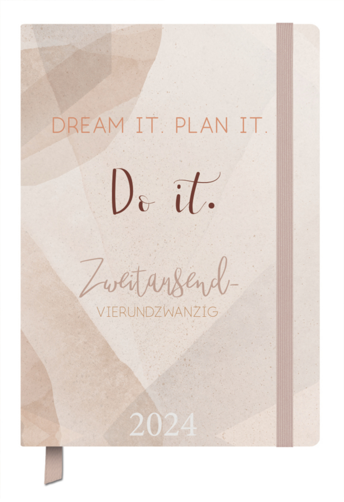 Cover: 9783731868453 | Terminkalender Jahresbegleiter Plan it 2024 | Korsch Verlag | Kalender