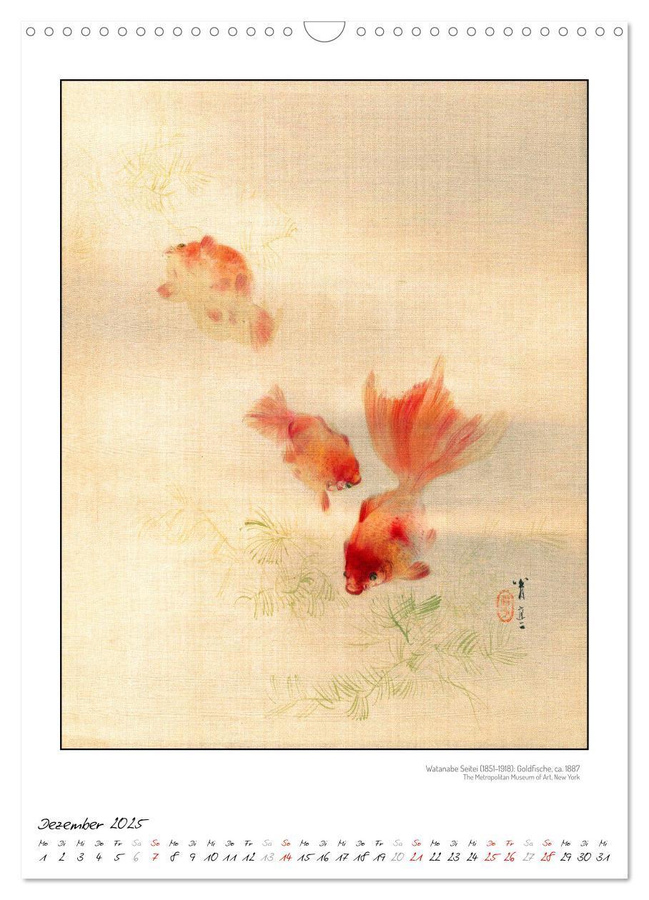 Bild: 9783435924004 | Watanabe Seitei - Japanische Tuschmalerei (Wandkalender 2025 DIN A3...