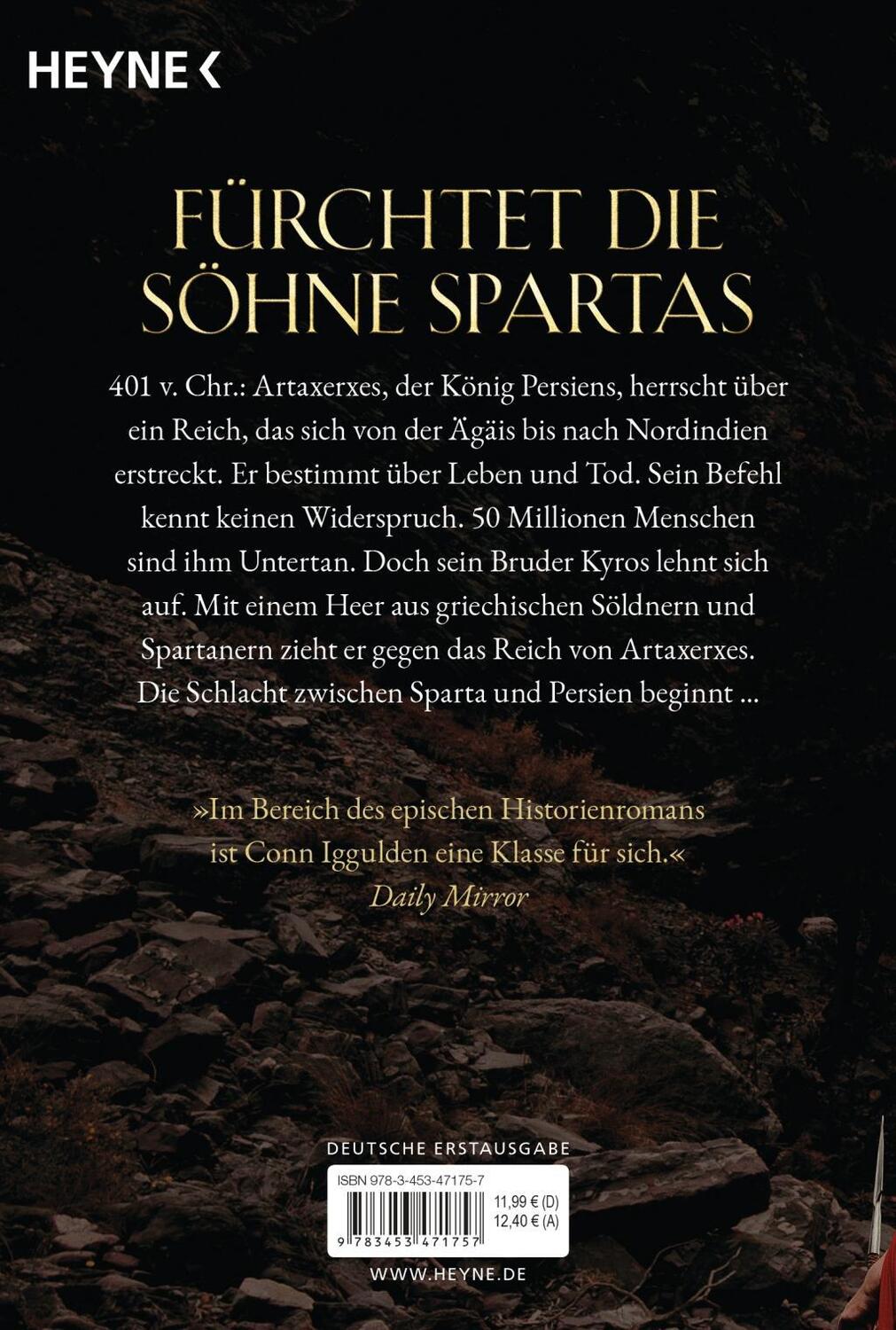 Bild: 9783453471757 | Sparta | Roman | Conn Iggulden | Taschenbuch | Deutsch | 2019 | Heyne