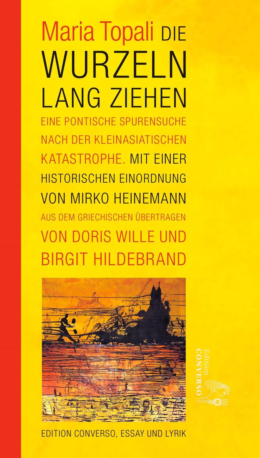 Cover: 9783949558115 | Die Wurzeln lang ziehen | Maria Topali (u. a.) | Buch | Lesebändchen