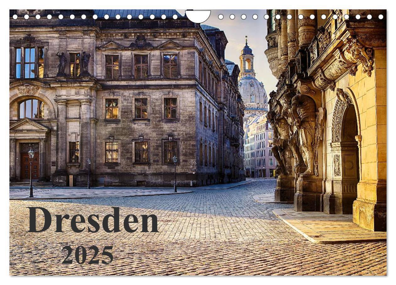 Cover: 9783435280827 | Dresden 2025 (Wandkalender 2025 DIN A4 quer), CALVENDO Monatskalender