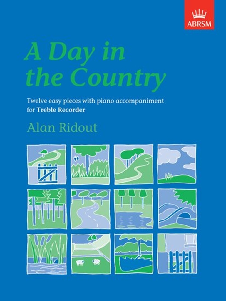 Cover: 9781854725462 | A Day in the Country | for Treble recorder | Alan Ridout | Noten