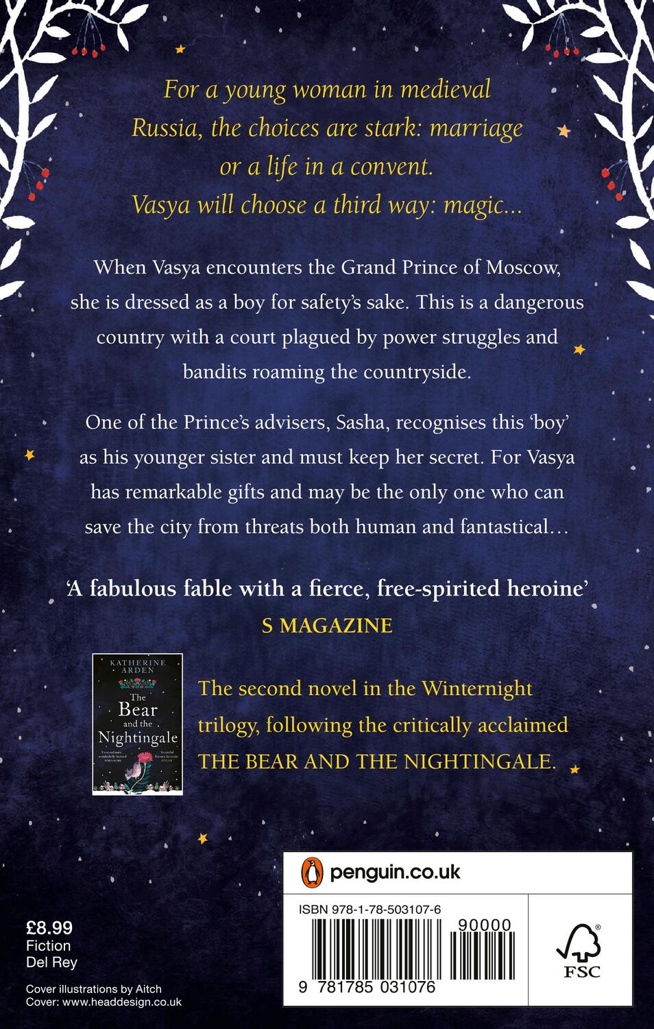Rückseite: 9781785031076 | The Girl in The Tower | (Winternight Trilogy) | Katherine Arden | Buch