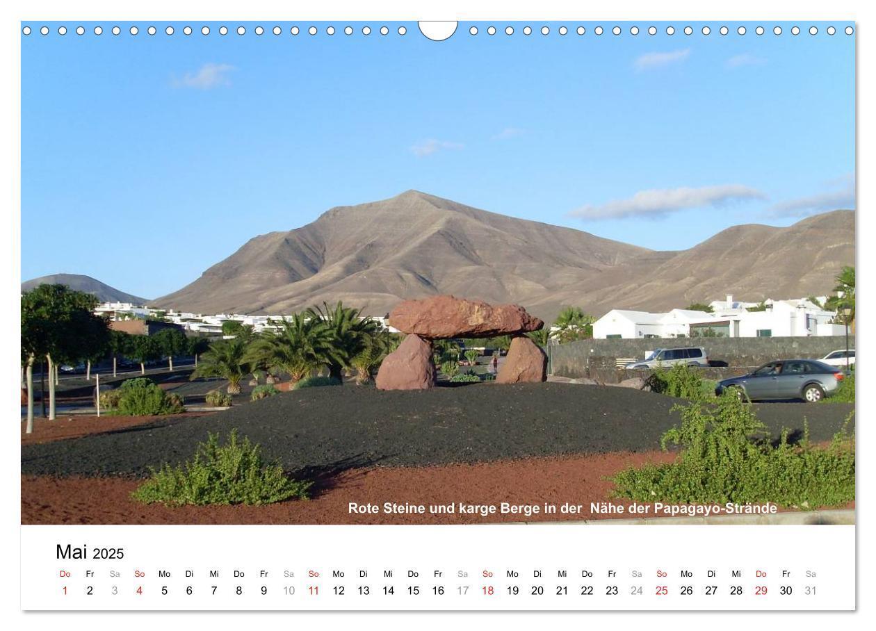 Bild: 9783435764938 | Die Canarischen Inseln - Lanzarote (Wandkalender 2025 DIN A3 quer),...