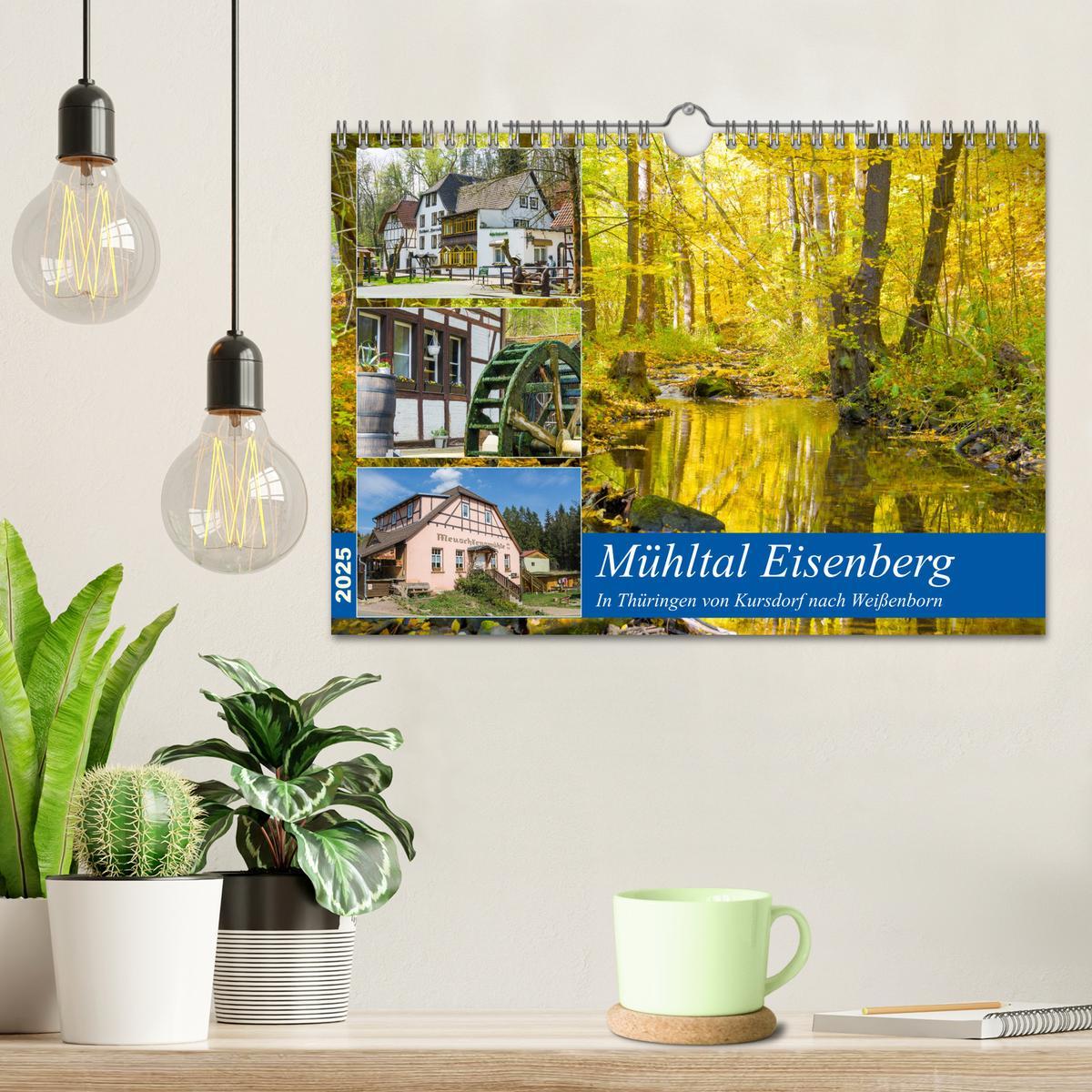 Bild: 9783435132294 | Mühltal Eisenberg (Wandkalender 2025 DIN A4 quer), CALVENDO...