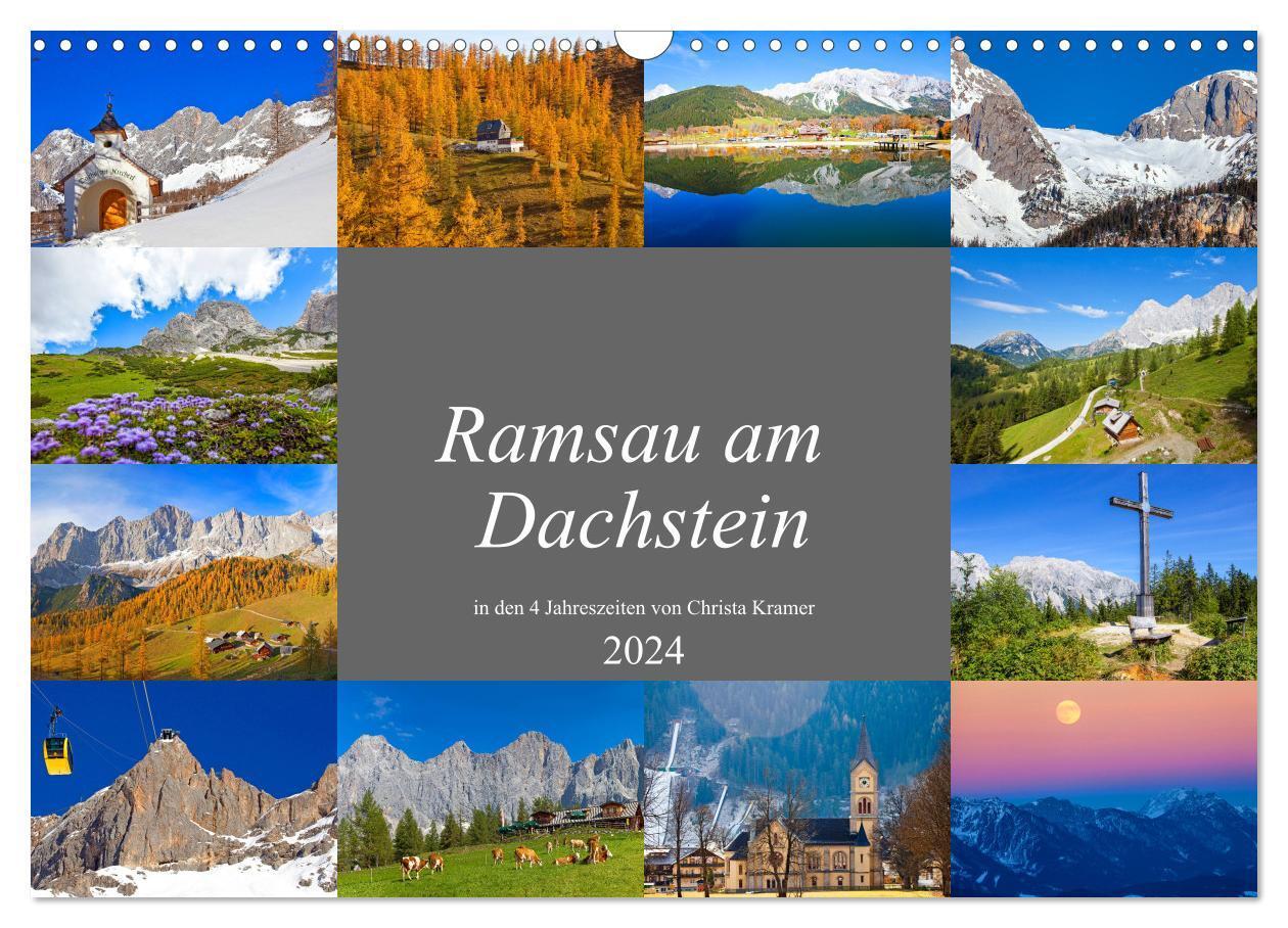 Cover: 9783675447219 | Ramsau am Dachstein (Wandkalender 2024 DIN A3 quer), CALVENDO...