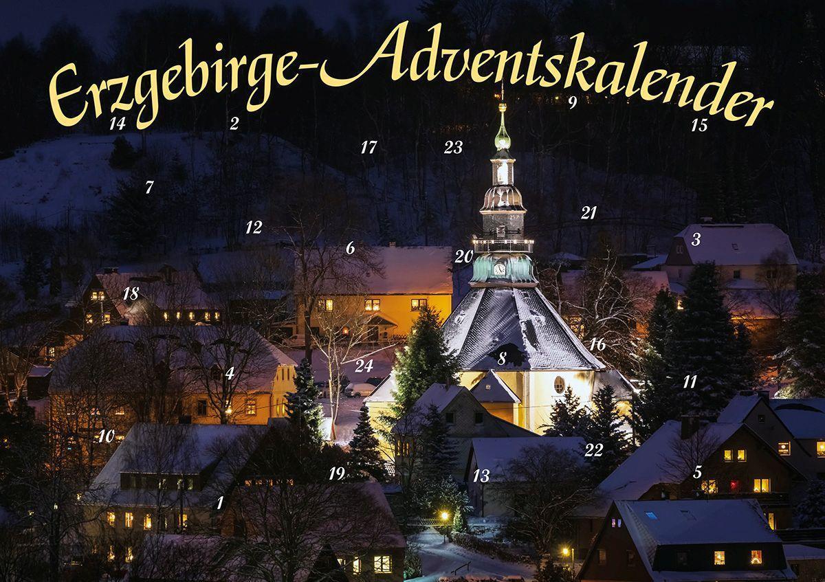 Cover: 9783967170511 | Durch das Erzgebirge im Advent | Kalender | Deutsch | Husum Druck