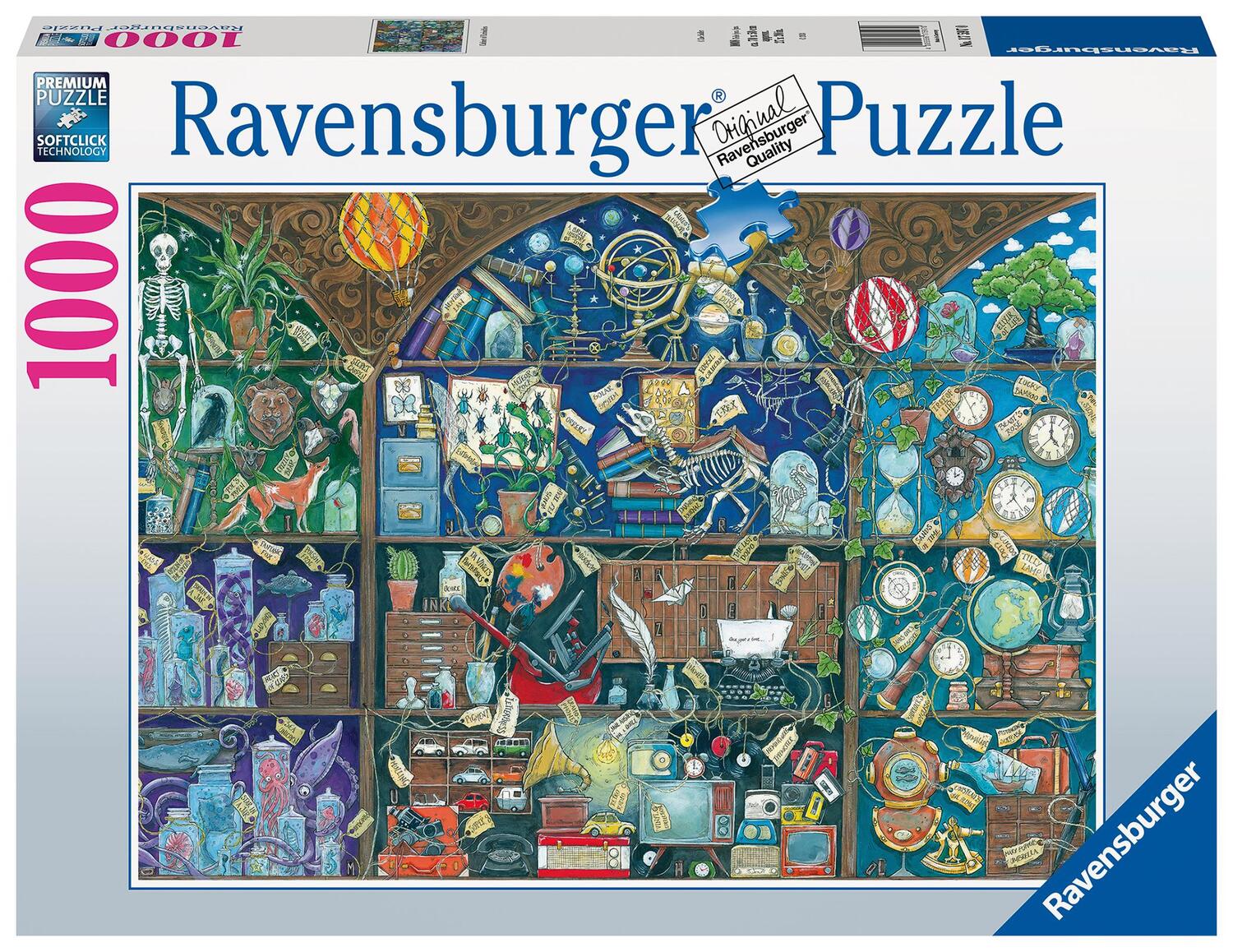 Cover: 4005556175970 | Ravensburger Puzzle 17597 - Das Kuriositätenkabinett - 1000 Teile...