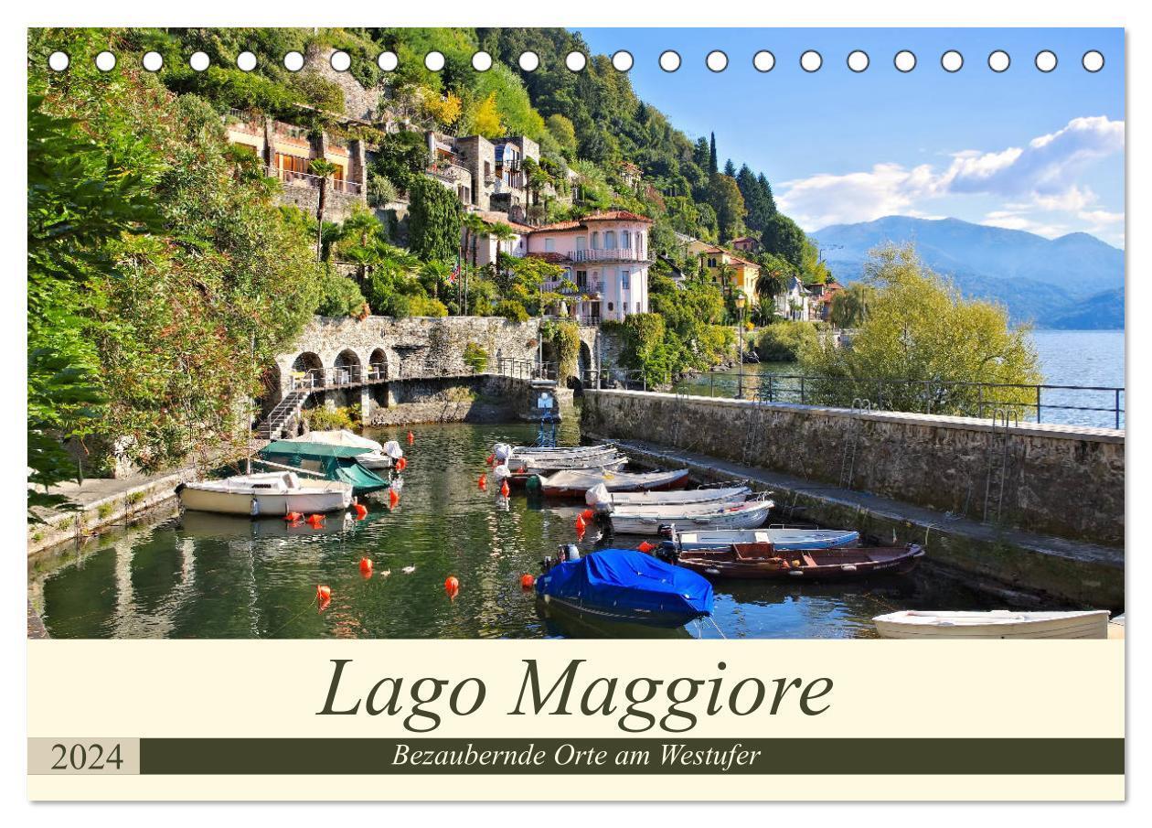 Cover: 9783675895911 | Lago Maggiore - Bezaubernde Orte am Westufer (Tischkalender 2024...