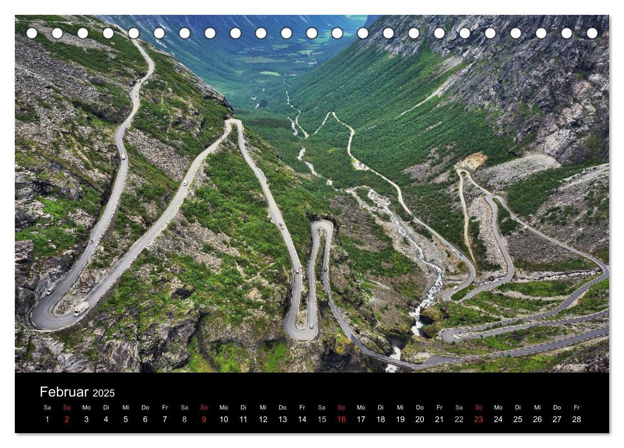 Bild: 9783435569366 | Atemberaubendes Norwegen (Tischkalender 2025 DIN A5 quer), CALVENDO...