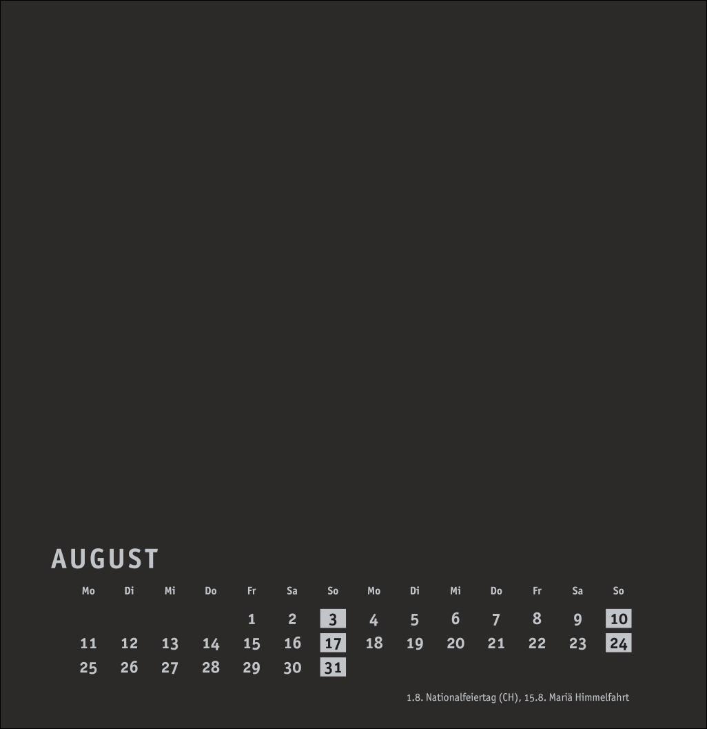 Bild: 9783756407958 | Premium-Bastelkalender schwarz groß 2025 | Kalender | Spiralbindung