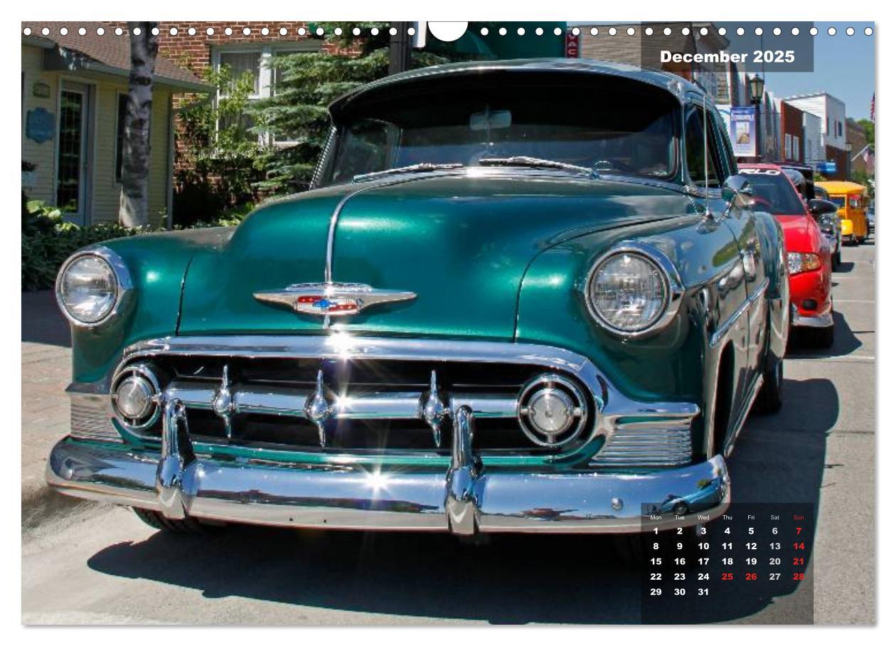 Bild: 9781325991105 | US Classic Cars (Wall Calendar 2025 DIN A3 landscape), CALVENDO 12...