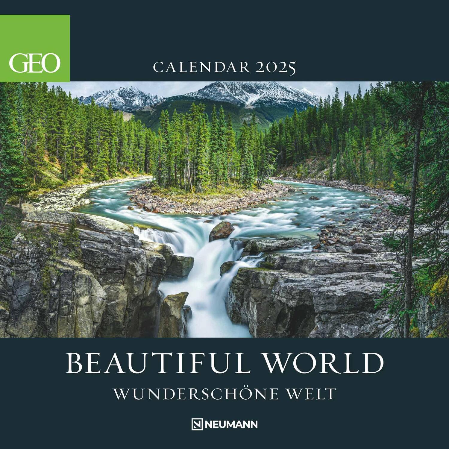 Cover: 4002725988638 | GEO Beautiful World 2025 - Wand-Kalender - Natur-Kalender -...