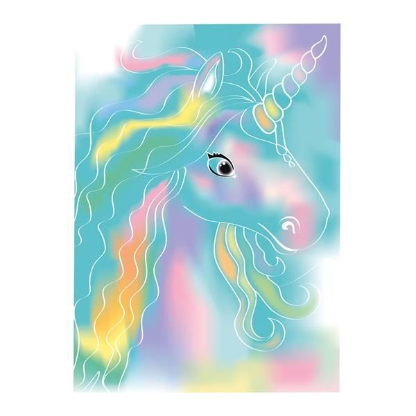 Bild: 7640111379041 | Aquarellmalset Einhorn | Stück | In Schachtel | Deutsch | 2021