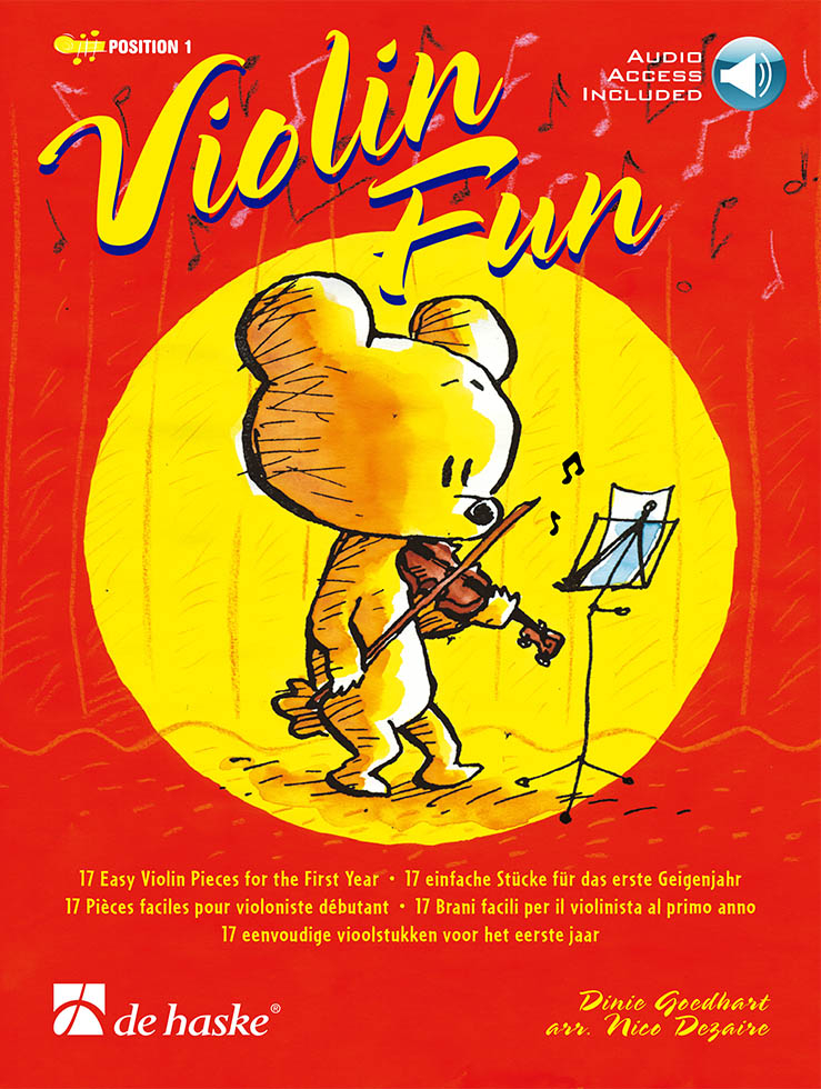Cover: 9790035253625 | Violin Fun | 17 Easy violin pieces for the first year | Dinie Goedhart