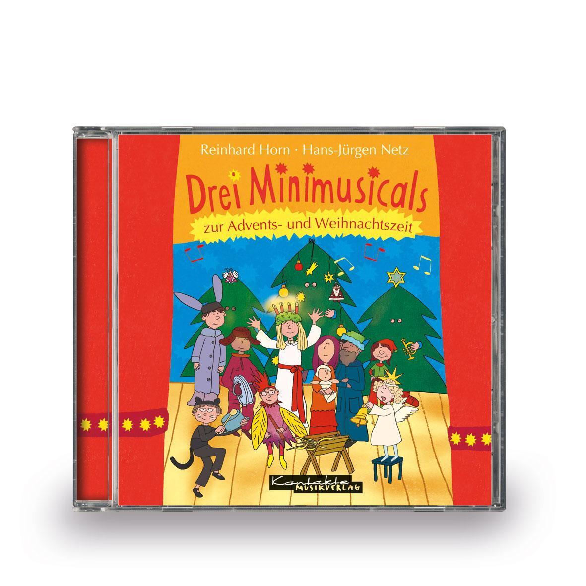 Cover: 9783896173065 | Drei Minimusicals zur Advents- und Weihnachtszeit | Hans-Jürgen Netz