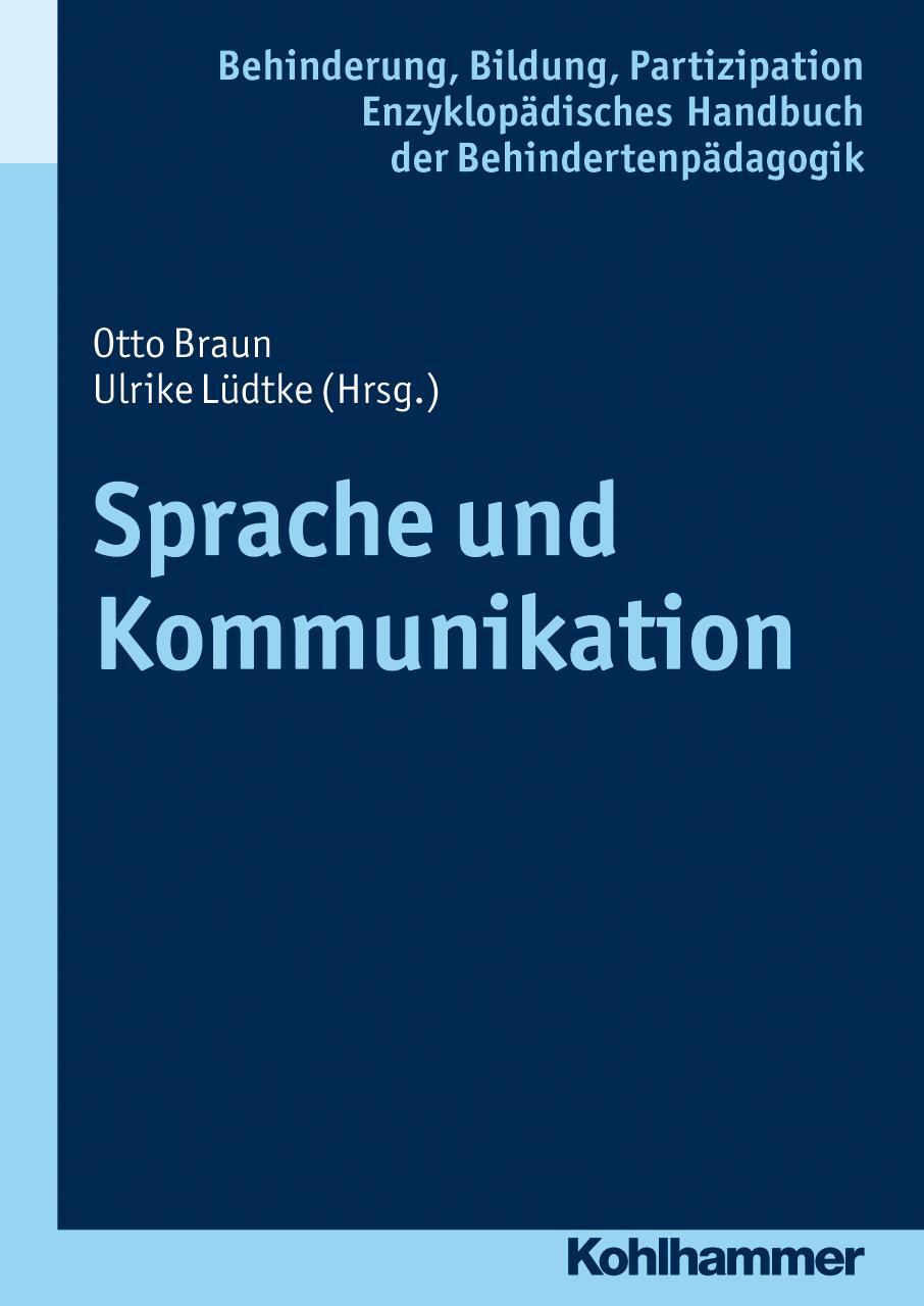 Cover: 9783170196377 | Sprache und Kommunikation | Ulrike Lüdtke (u. a.) | Taschenbuch | 2012