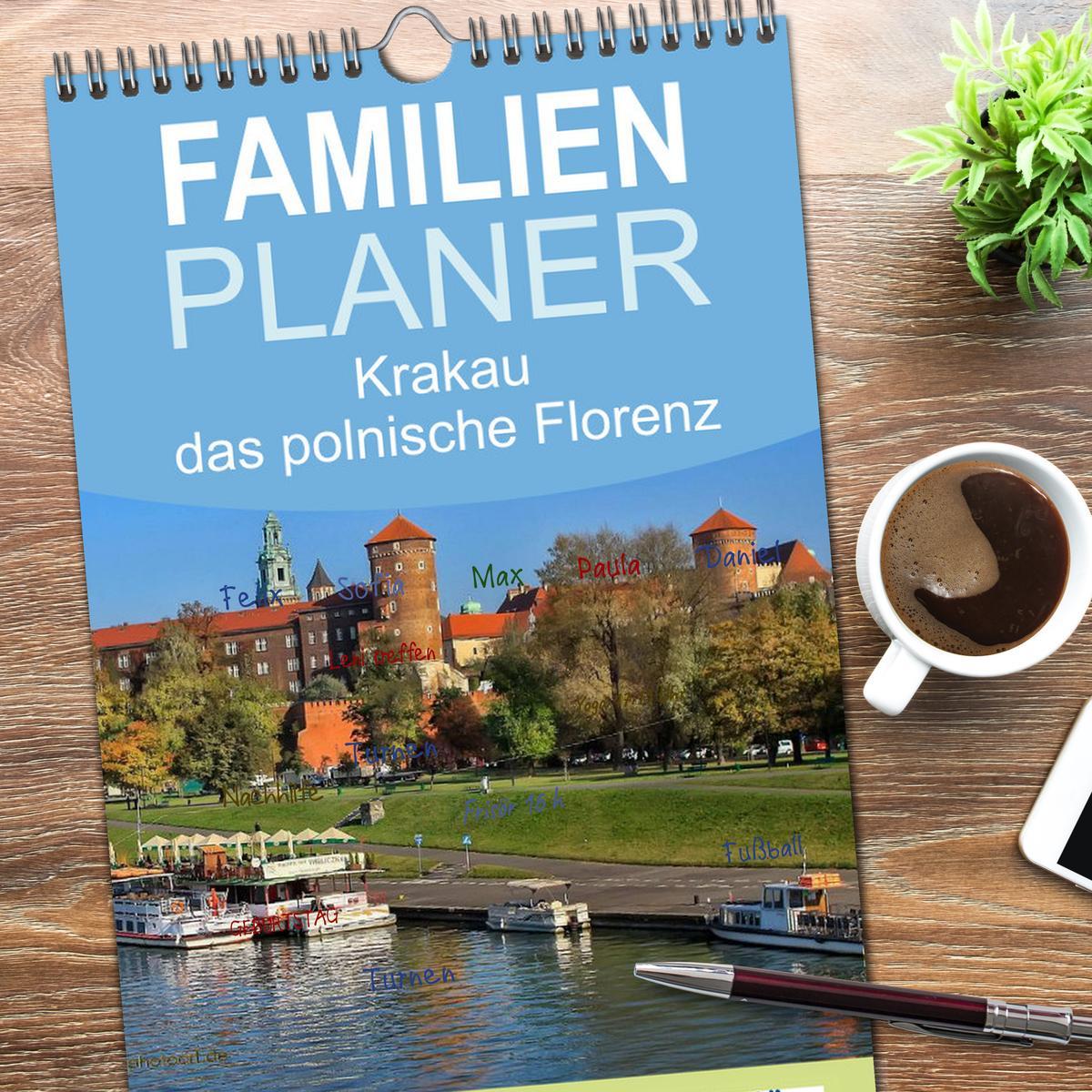 Bild: 9783457105986 | Familienplaner 2025 - Krakau - das polnische Florenz mit 5 Spalten...