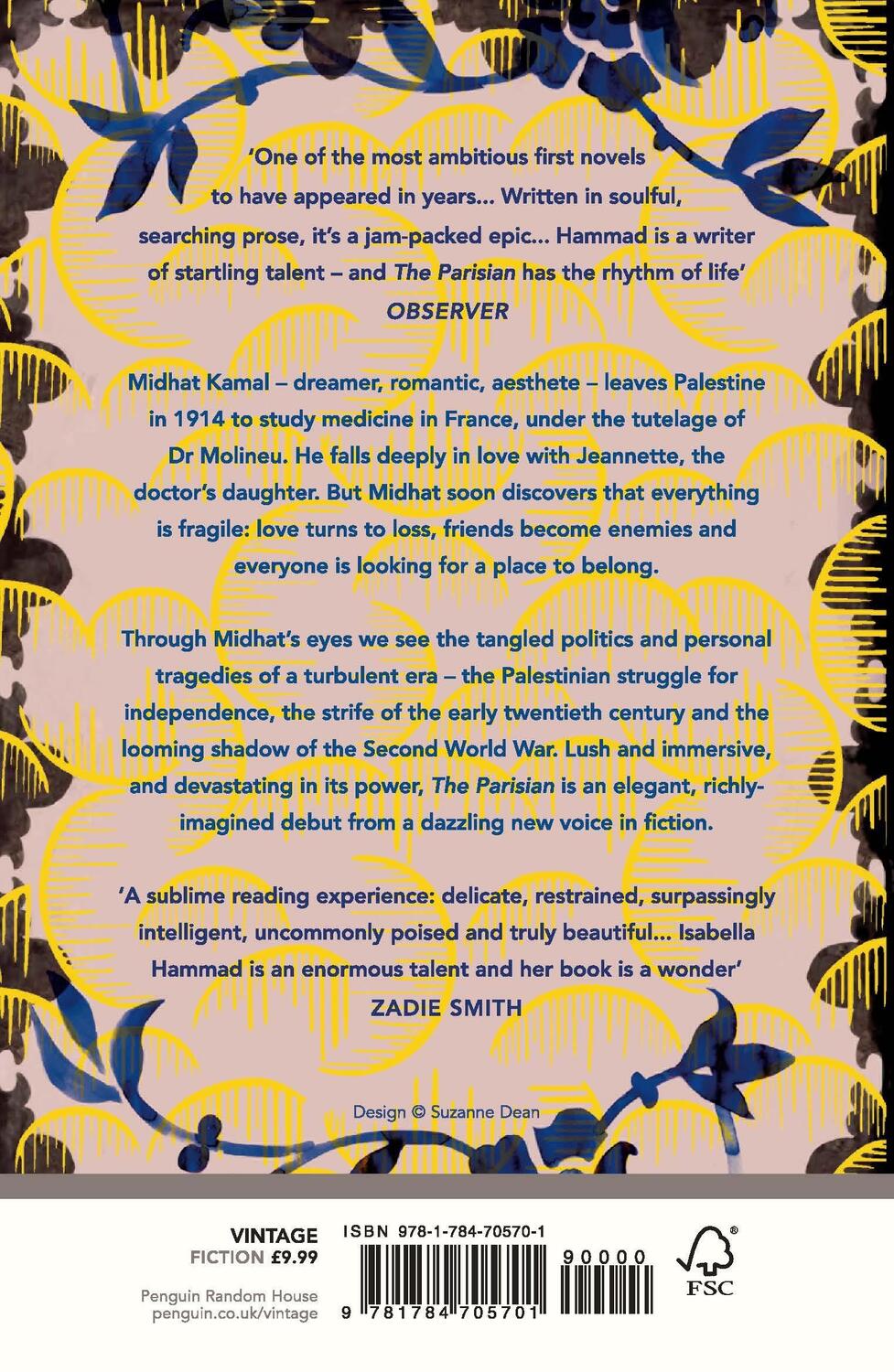 Rückseite: 9781784705701 | The Parisian | Isabella Hammad | Taschenbuch | B-format paperback