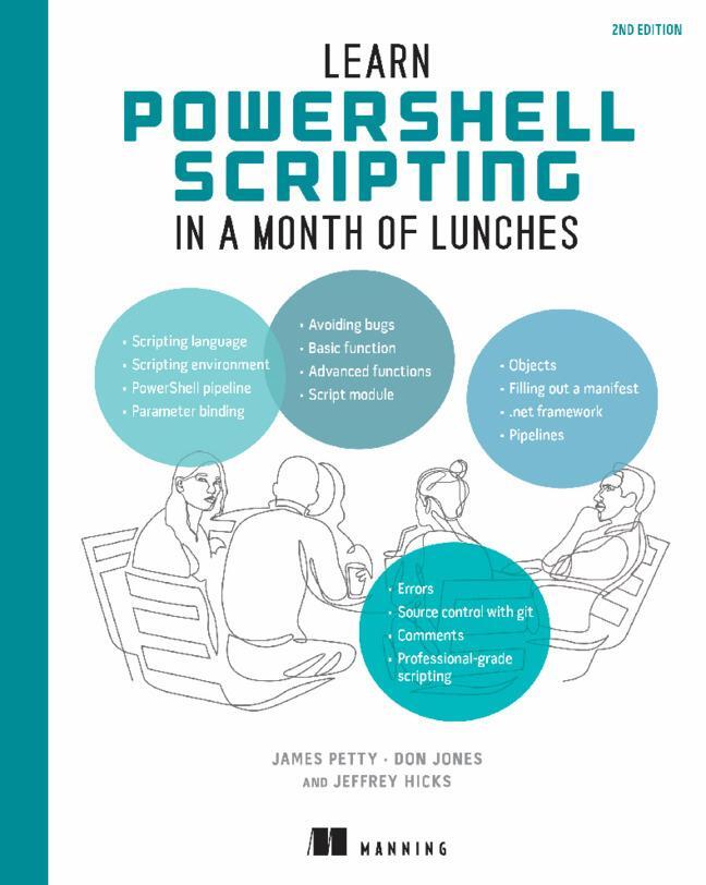 Cover: 9781633438989 | Learn PowerShell Scripting in a Month of Lunches | James Petty (u. a.)