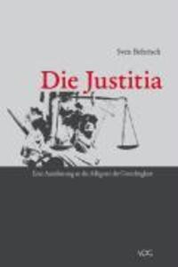 Cover: 9783897395343 | Die Justitia | Eine Annäherung an die Allegorie der Gerechtigkeit
