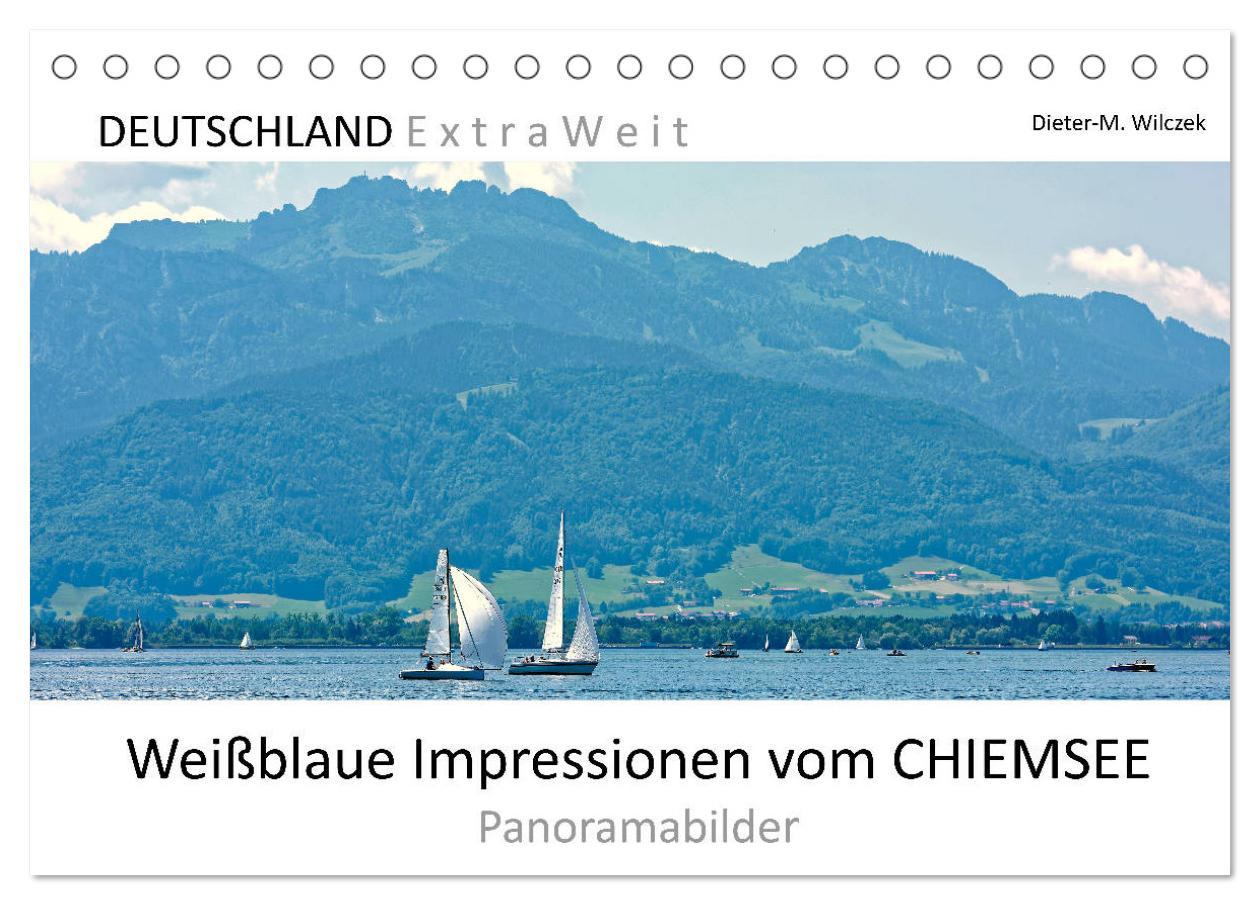 Cover: 9783383796876 | Weißblaue Impressionen vom Chiemsee (Tischkalender 2025 DIN A5...