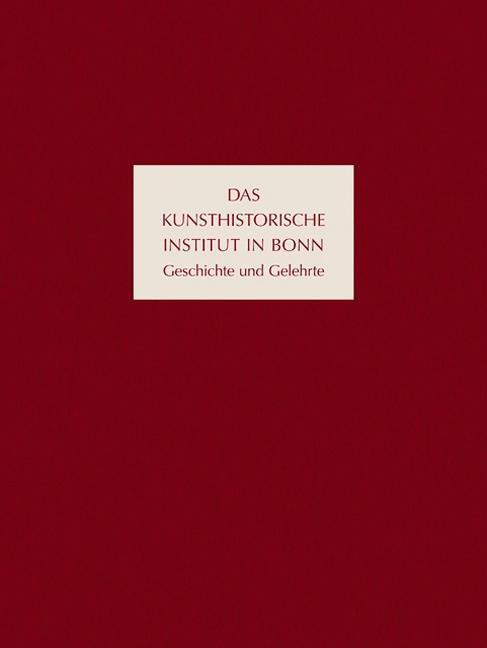 Cover: 9783422074927 | Das Kunsthistorische Institut in Bonn | Geschichte und Gelehrte | Buch