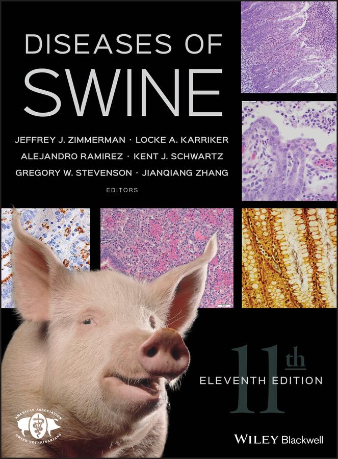 Cover: 9781119350859 | Diseases of Swine | Jeffrey J. Zimmerman (u. a.) | Buch | 1136 S.