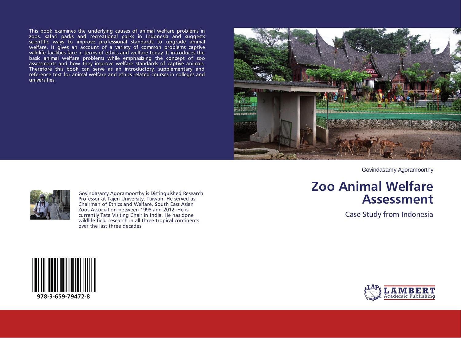 Cover: 9783659794728 | Zoo Animal Welfare Assessment | Case Study from Indonesia | Buch