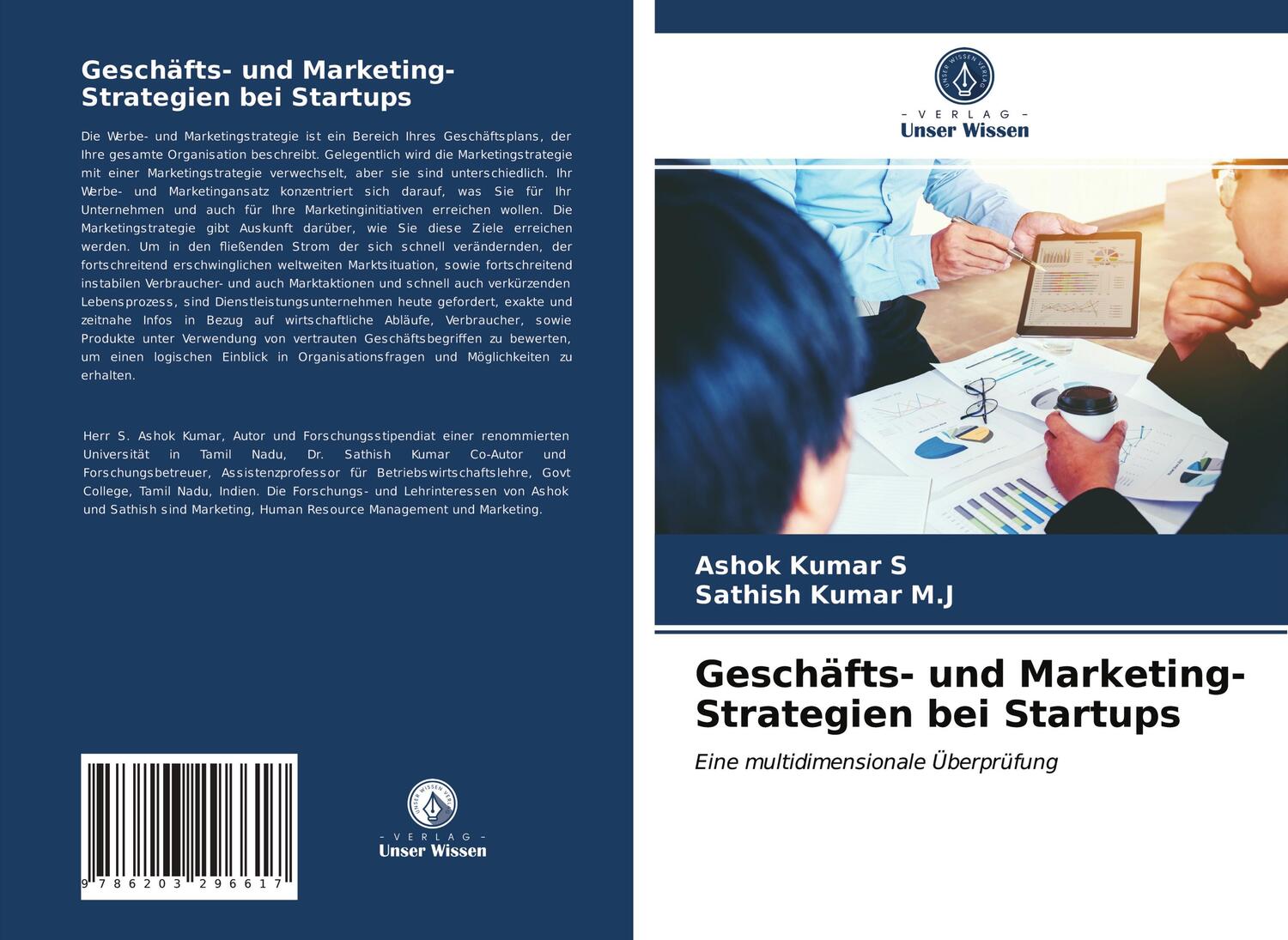 Cover: 9786203296617 | Geschäfts- und Marketing-Strategien bei Startups | S (u. a.) | Buch