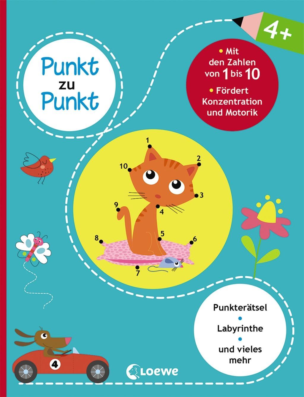 Cover: 9783743202603 | Punkt zu Punkt - Mit den Zahlen von 1 bis 10 | Punkt zu Punkt | 64 S.