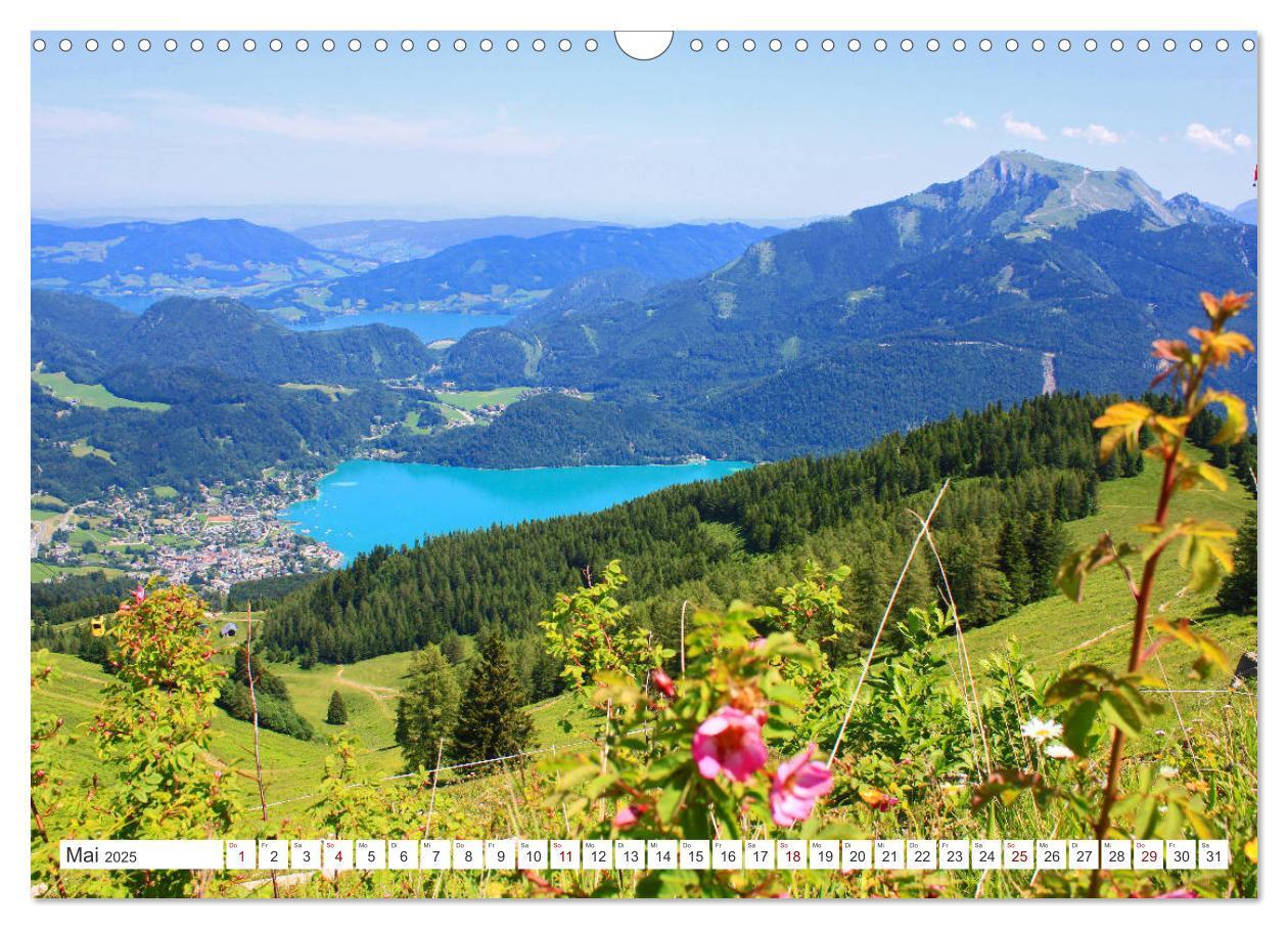 Bild: 9783435386123 | Der schöne Wolfgangsee im Salzkammergut (Wandkalender 2025 DIN A3...