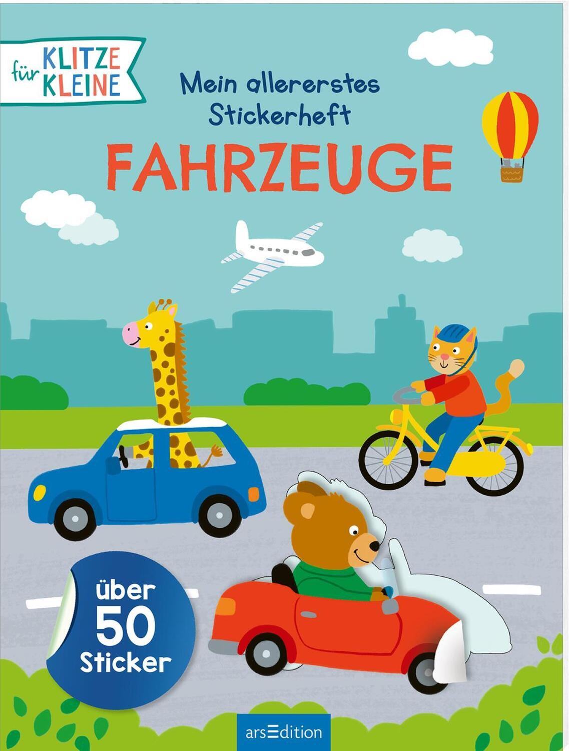 Cover: 9783845854212 | Mein allererstes Stickerheft - Fahrzeuge | Über 50 Sticker | Buch