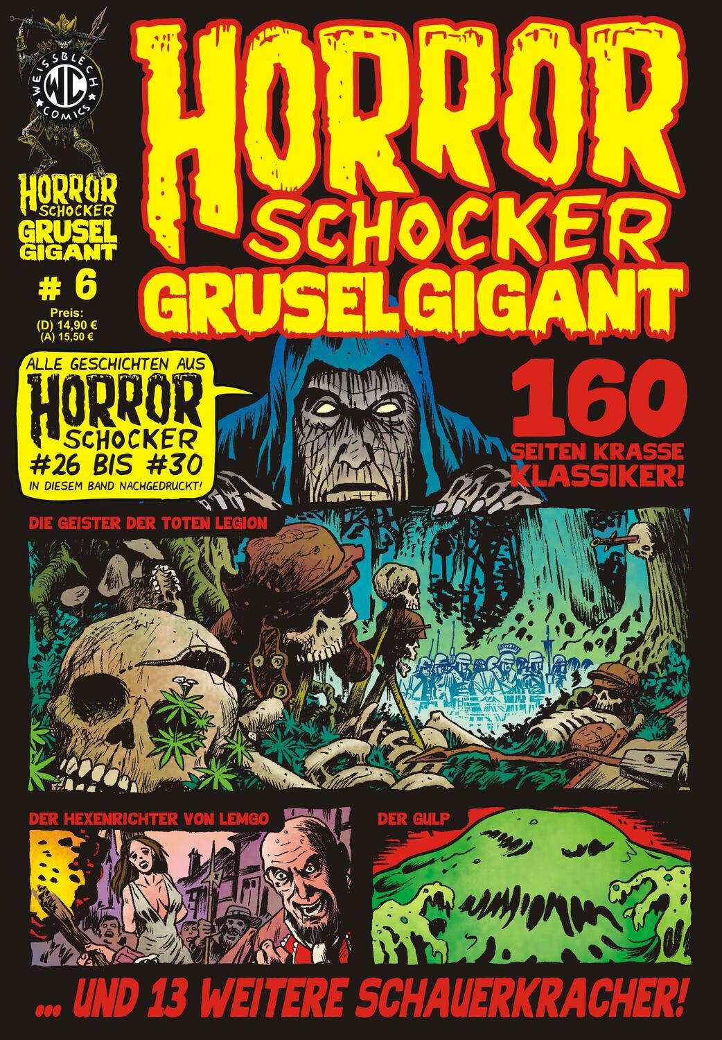 Cover: 9783869590783 | Horrorschocker Grusel Gigant 6 | Horrorschocker 26 bis 30 | Buch