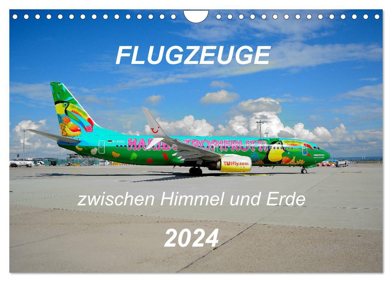 Cover: 9783675450509 | Flugzeuge zwischen Himmel und Erde (Wandkalender 2024 DIN A4 quer),...