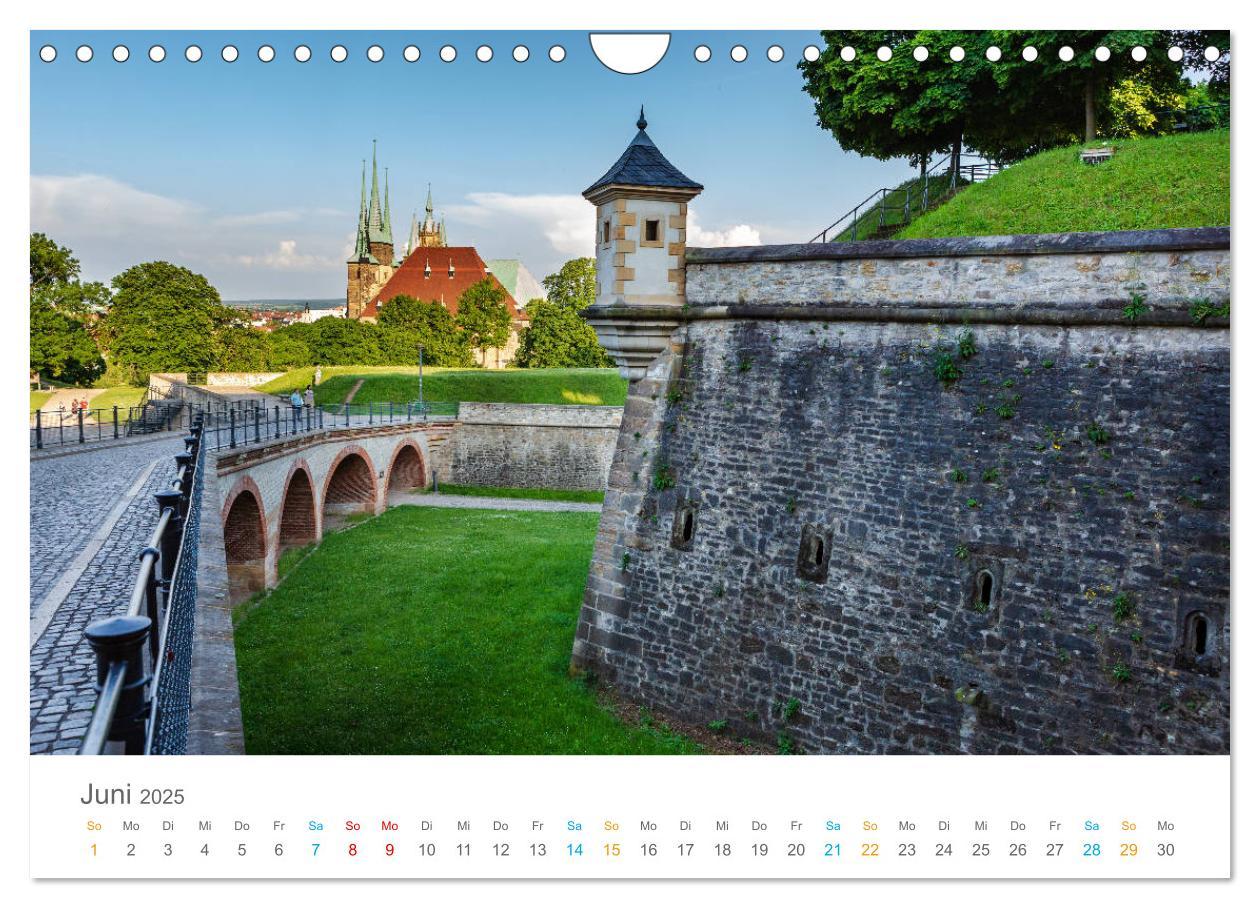 Bild: 9783435321599 | Erfurt - Stadt der Türme (Wandkalender 2025 DIN A4 quer), CALVENDO...