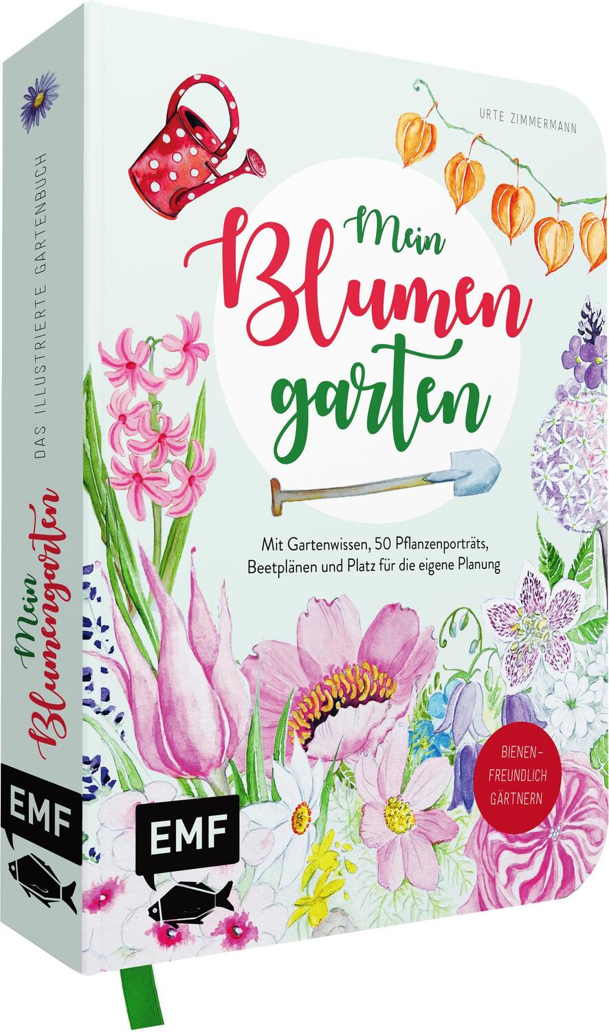 Cover: 9783745910254 | Mein Blumengarten - Das illustrierte Gartenbuch | Urte Zimmermann