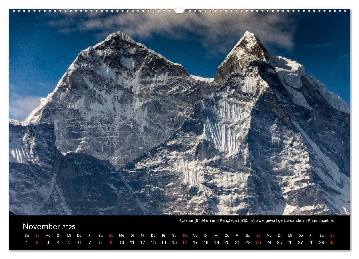 Bild: 9783435647422 | Himalaya - Dach der Welt (Wandkalender 2025 DIN A2 quer), CALVENDO...