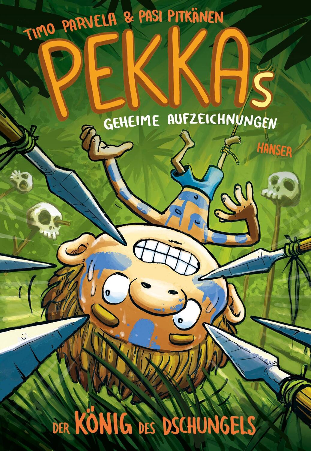 Cover: 9783446262553 | Pekkas geheime Aufzeichnungen - Der König des Dschungels | Parvela