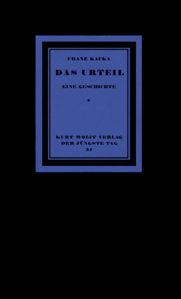 Cover: 9783835354197 | Das Urteil | Franz Kafka | Taschenbuch | Deutsch | 2023 | Wallstein