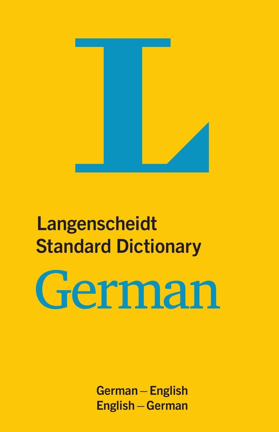 Cover: 9783125140240 | Langenscheidt Standard Dictionary German | Redaktion Langenscheidt