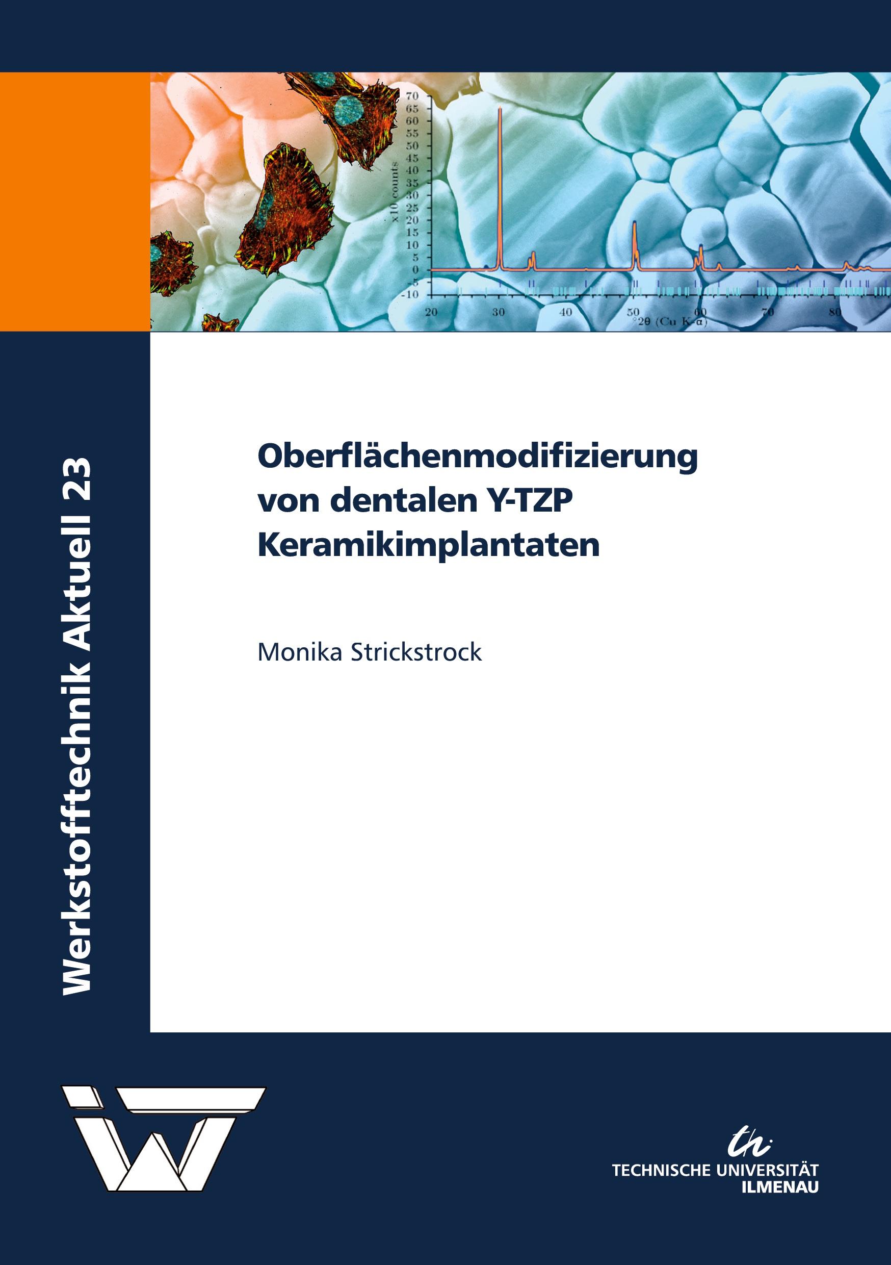 Cover: 9783863602567 | Oberflächenmodifizierung von dentalen Y-TZP Keramikimplantaten | Buch