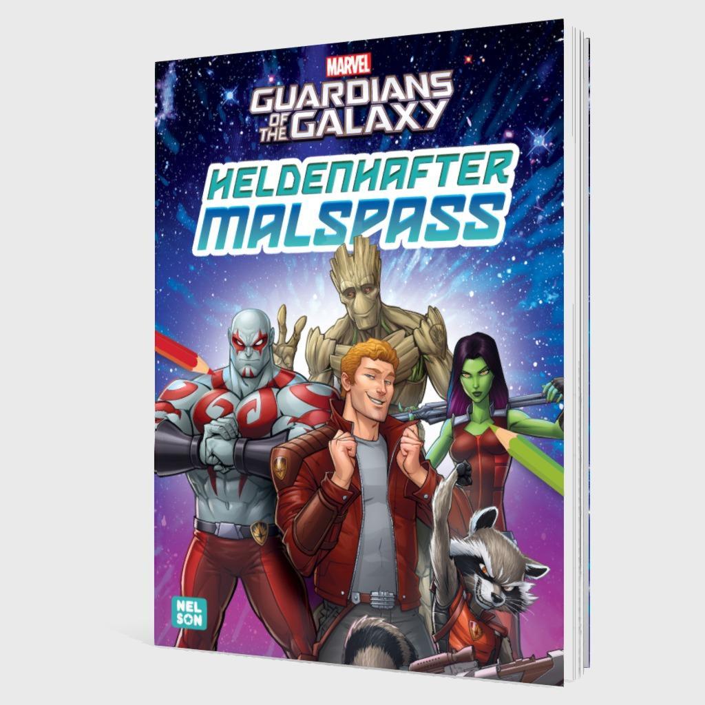 Bild: 9783845126791 | MARVEL: Guardians of the Galaxy: Heldenhafter Malspaß | Taschenbuch