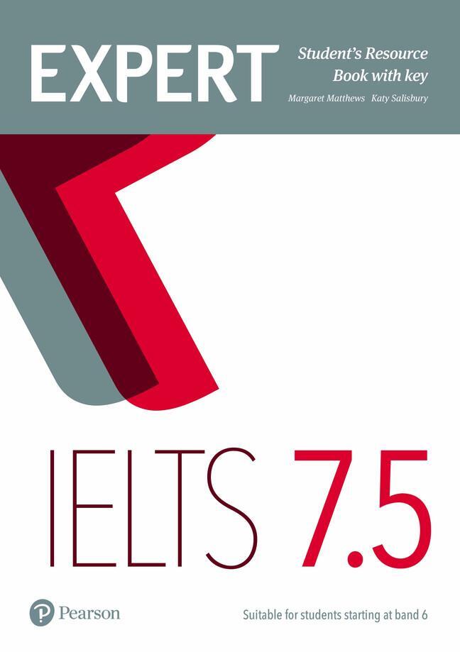 Cover: 9781292125138 | Expert IELTS 7.5 Student's Resource Book with Key | Salisbury (u. a.)