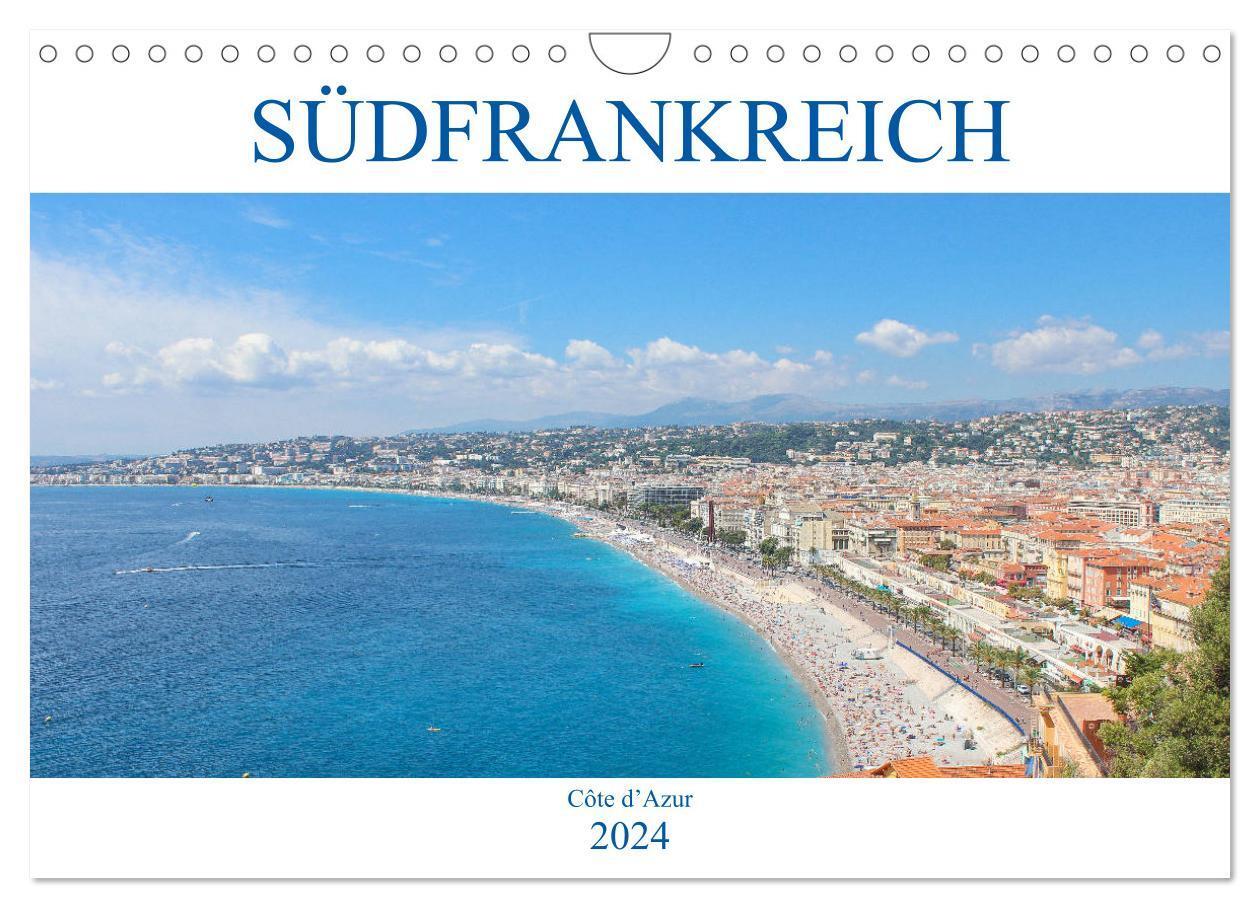 Cover: 9783383042584 | Südfrankreich - Côte d¿Azur (Wandkalender 2024 DIN A4 quer),...