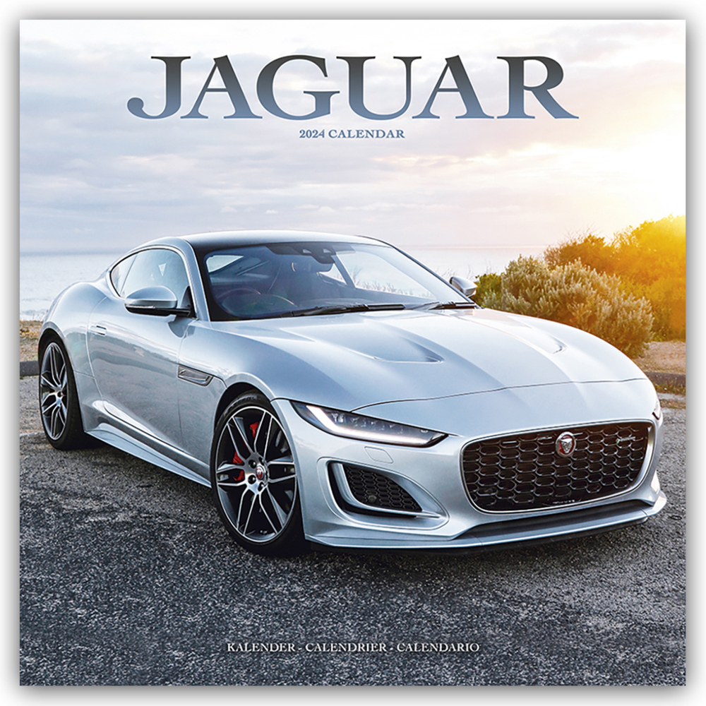 Cover: 9781804601778 | Jaguar 2024 - 16-Monatskalender | Avonside Publishing Ltd | Kalender