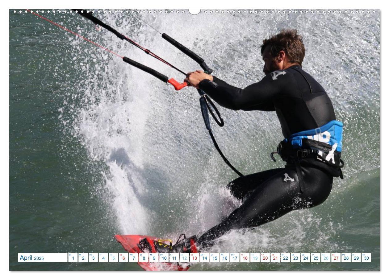 Bild: 9783435477029 | Kitesurfen - Wind und Wellen (Wandkalender 2025 DIN A2 quer),...