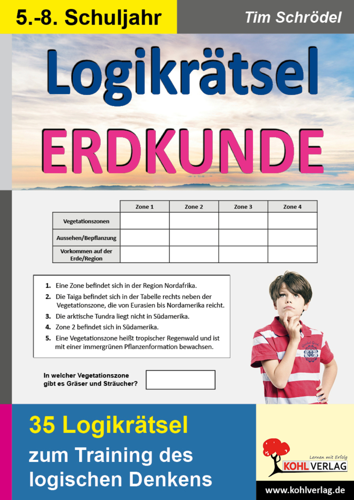 Cover: 9783955130756 | Logikrätsel Erdkunde | Tim Schrödel | Taschenbuch | 2013