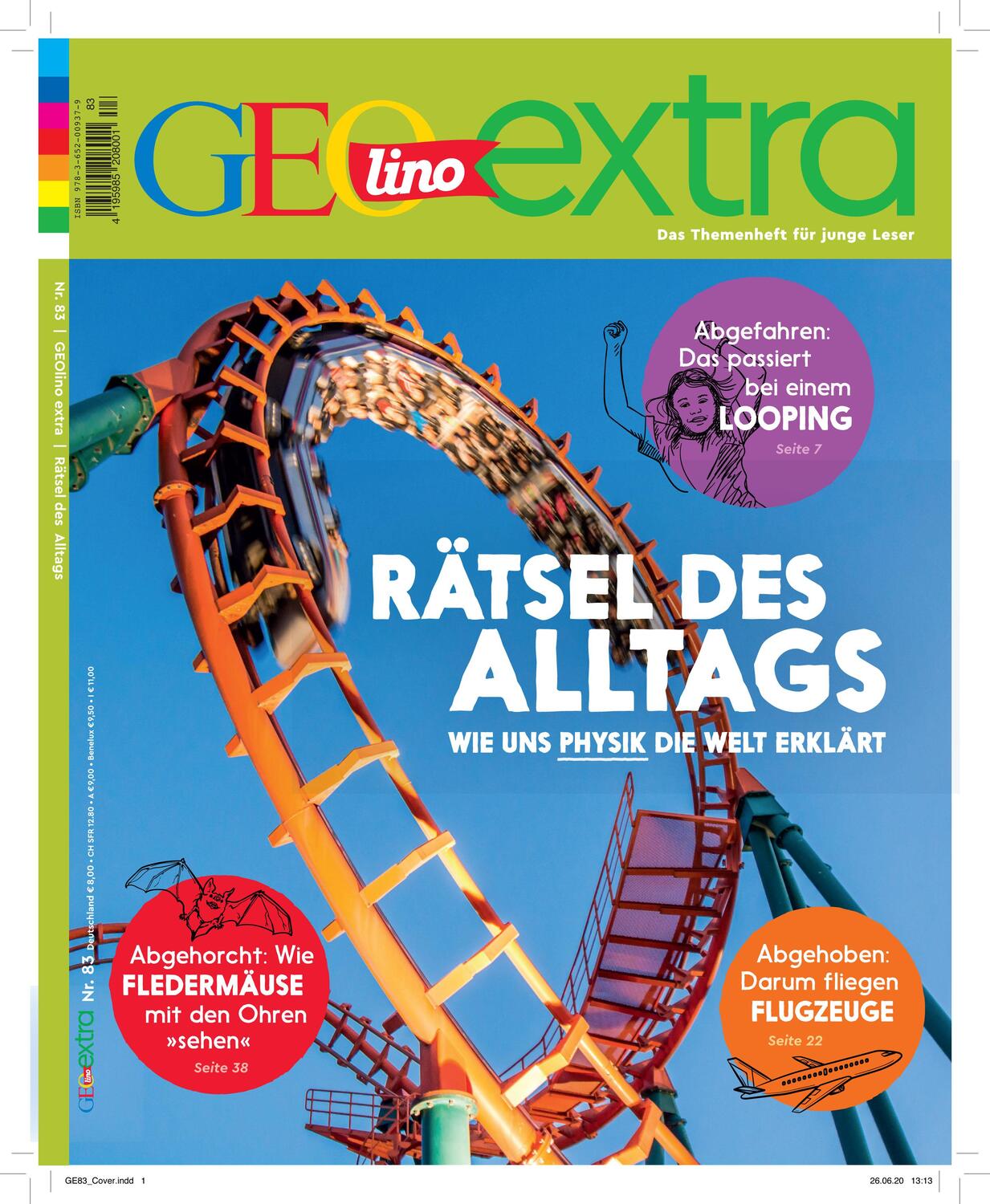 Cover: 9783652009379 | GEOlino Extra / GEOlino extra 83/2020 - Rätsel des Alltags - wie...