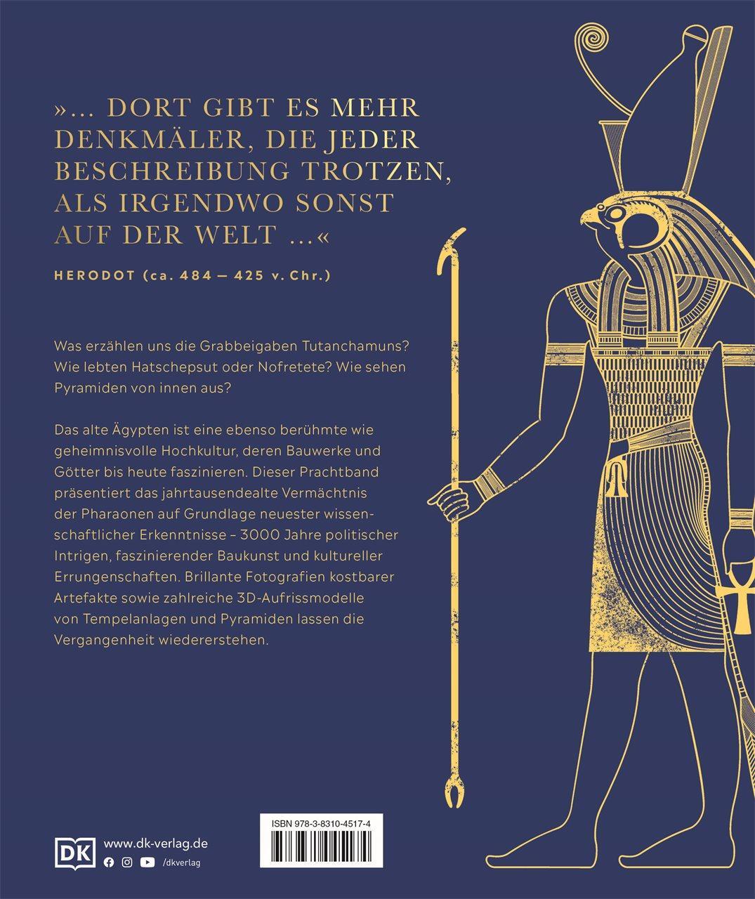 Rückseite: 9783831045174 | DK Kulturgeschichte. Das alte Ägypten | Steven Snape | Buch | 320 S.